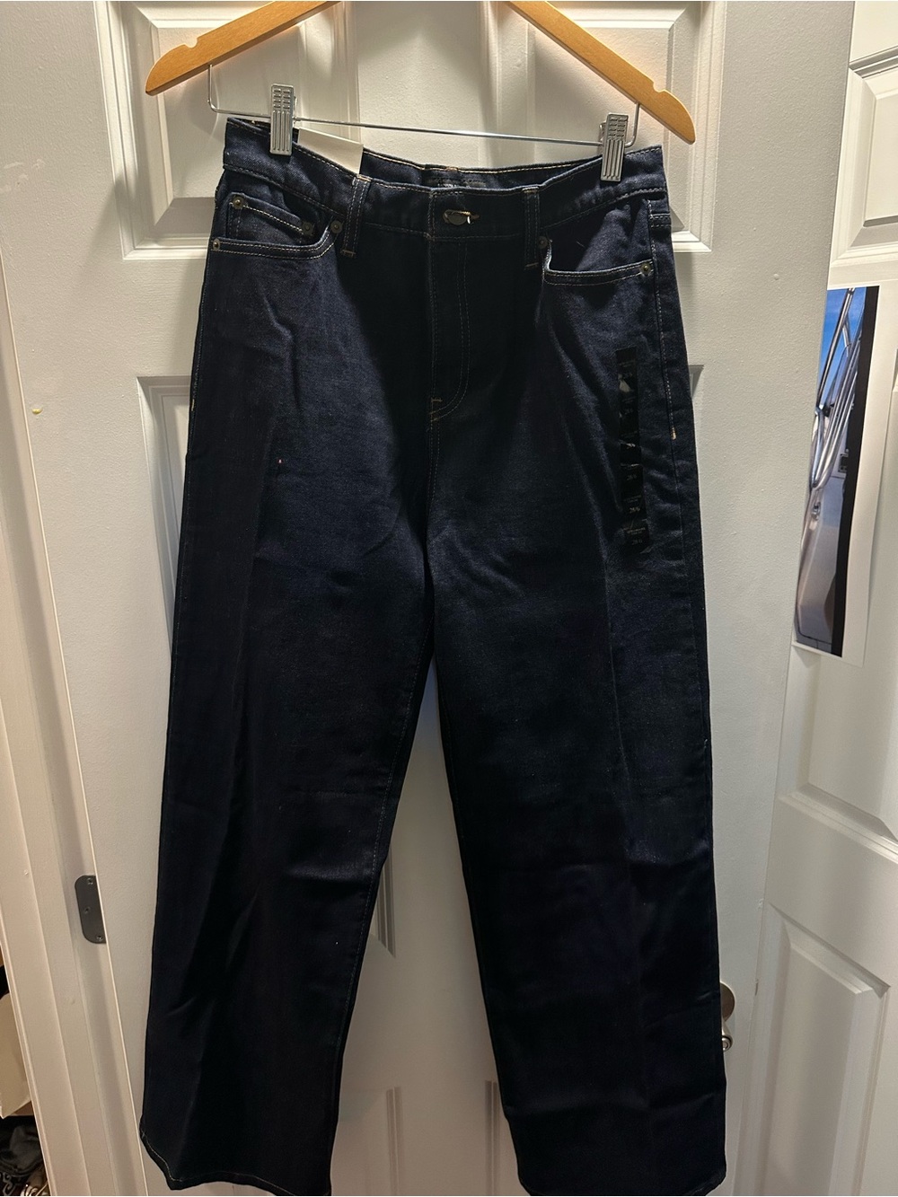 Women’s Banana Republic Dark Blue wide
Leg Jeans